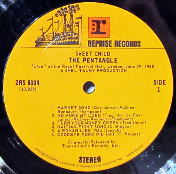 Pentangle : Sweet Child (2xLP, Album, RE, Ter)