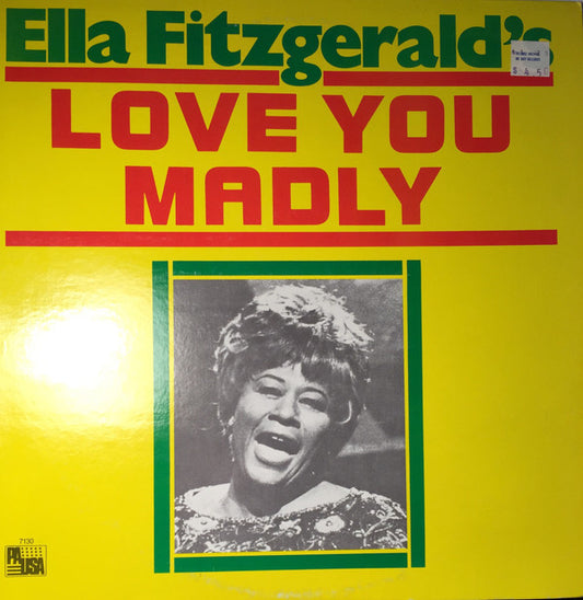 Ella Fitzgerald : Love You Madly (LP, Album)