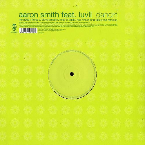 Aaron Smith Feat. Luvli : Dancin (12")