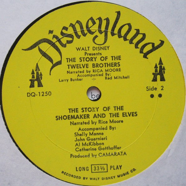 Rica Moore : Walt Disney Presents The Story Of Goldilocks And The Three Bears (LP)