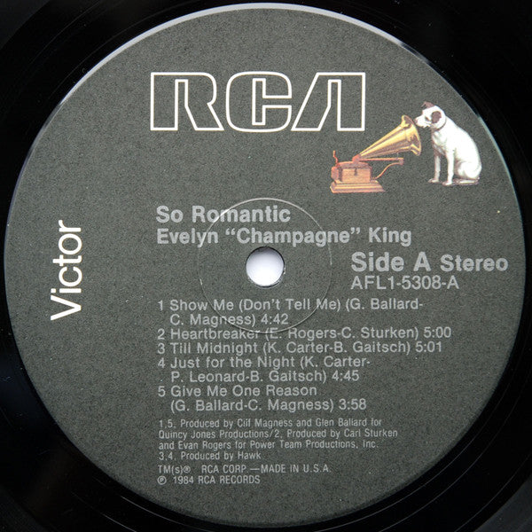 Evelyn King : So Romantic (LP, Album)