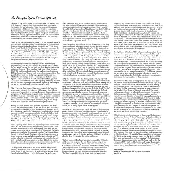 The Beatles : On Air - Live At The BBC Volume 2 (3xLP, Album, Mono)