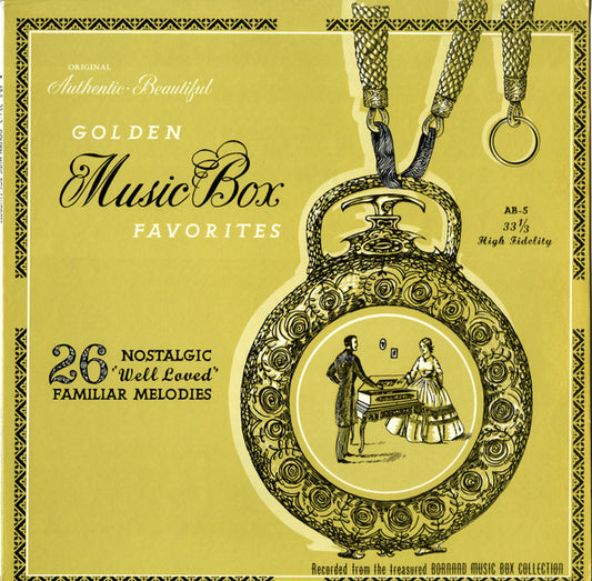 No Artist : Golden Music Box Favorites (LP, Mono)
