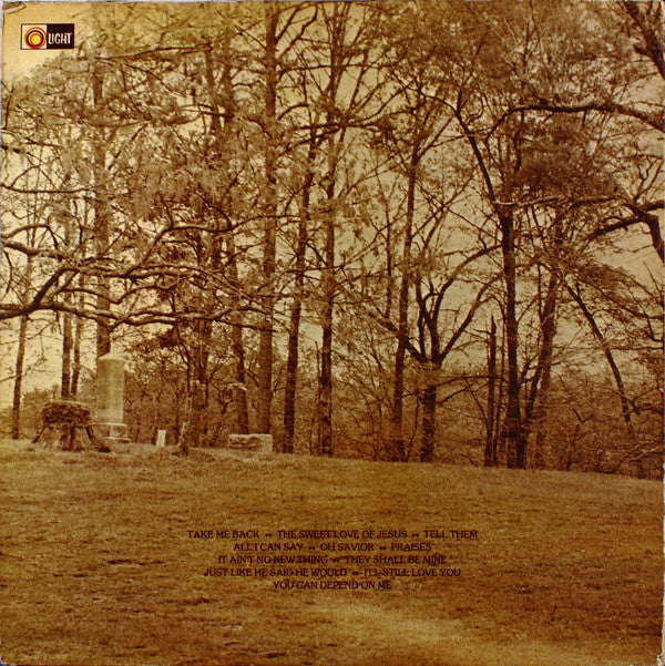 Andraé Crouch And The Disciples* : Take Me Back (LP, Album, Res)