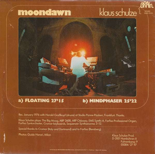 Klaus Schulze : Moondawn (LP, Album)
