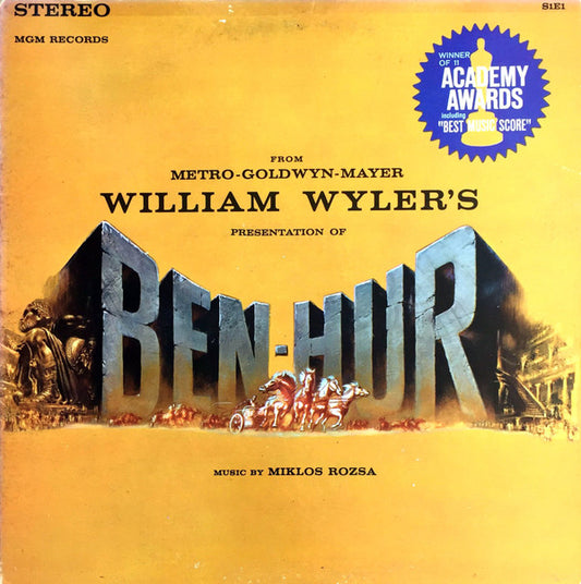 Miklós Rózsa : Ben-Hur (LP, Album, Gat)