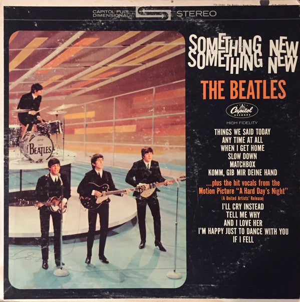 The Beatles : Something New (LP, Album, RE)