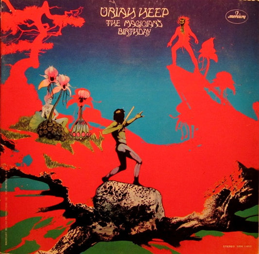Uriah Heep : The Magician's Birthday (LP, Album, Ter)