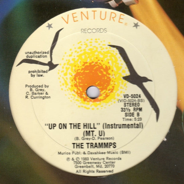 The Trammps : Up On The Hill (Mt. U) (12")