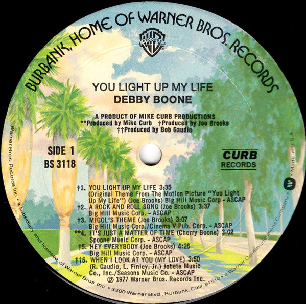 Debby Boone : You Light Up My Life (LP, Album, Mon)