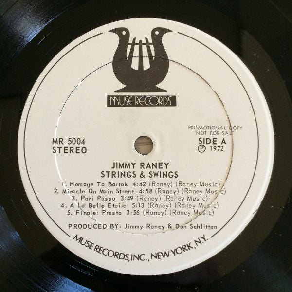 Jimmy Raney : Strings & Swings (LP, Album, Promo)