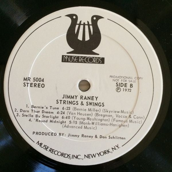 Jimmy Raney : Strings & Swings (LP, Album, Promo)