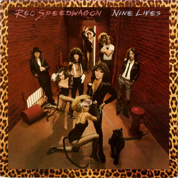 REO Speedwagon : Nine Lives (LP, Album, RE, Ter)