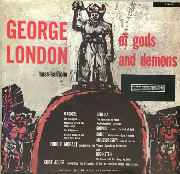 George London (2) : Of Gods And Demons (LP, RE)