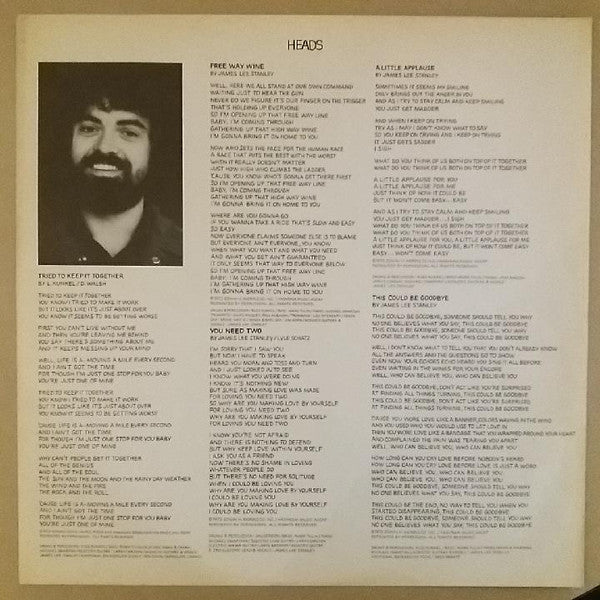 James Lee Stanley : James Lee Stanley, Too (LP, Album, Ind)