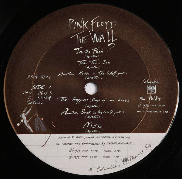 Pink Floyd : The Wall (2xLP, Album, Ter)