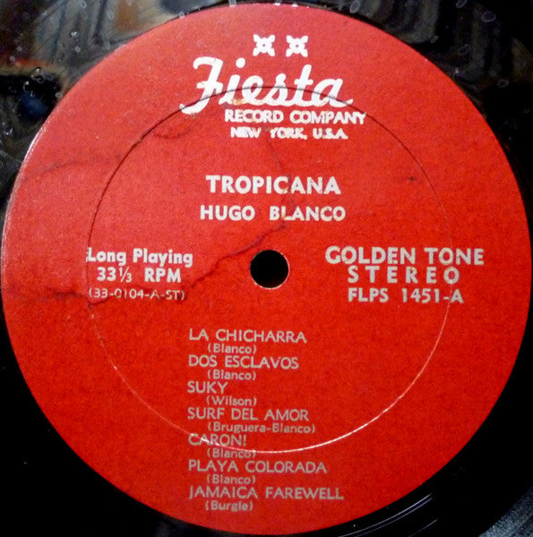 Hugo Blanco : Tropicana (LP, Comp)