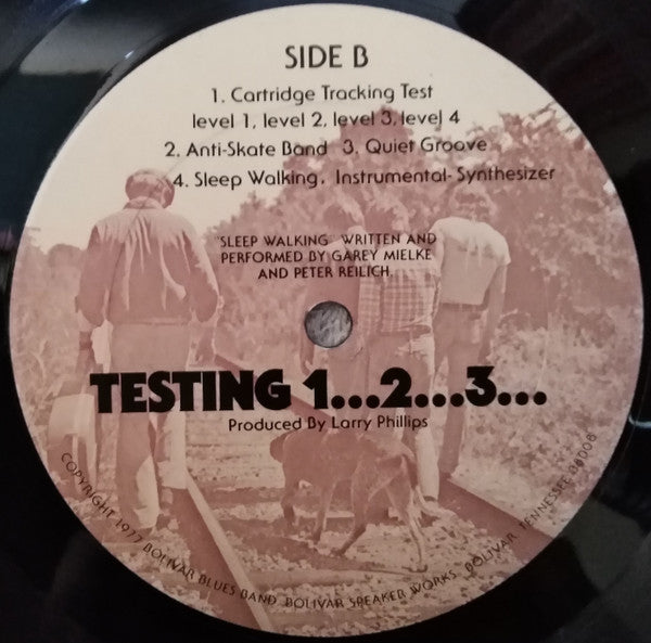 Bolivar Blues Band : Testing 1...2...3... (12")