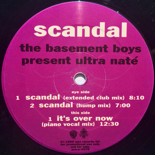 The Basement Boys Present Ultra Naté : Scandal (12", Promo)