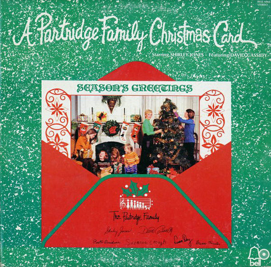 The Partridge Family Starring Shirley Jones (2) Featuring David Cassidy : A Partridge Family Christmas Card (LP, Album, RE, Aud)