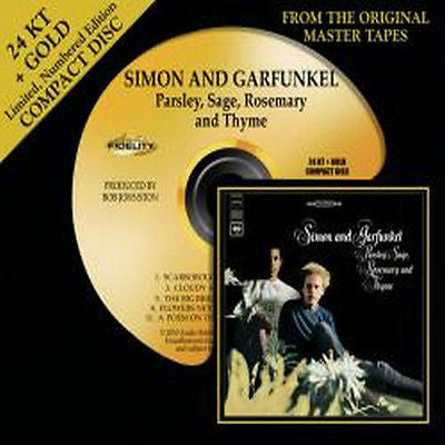 Simon & Garfunkel : Parsley, Sage, Rosemary And Thyme (HDCD, Album, Ltd, Num, RE, RM, 24k)