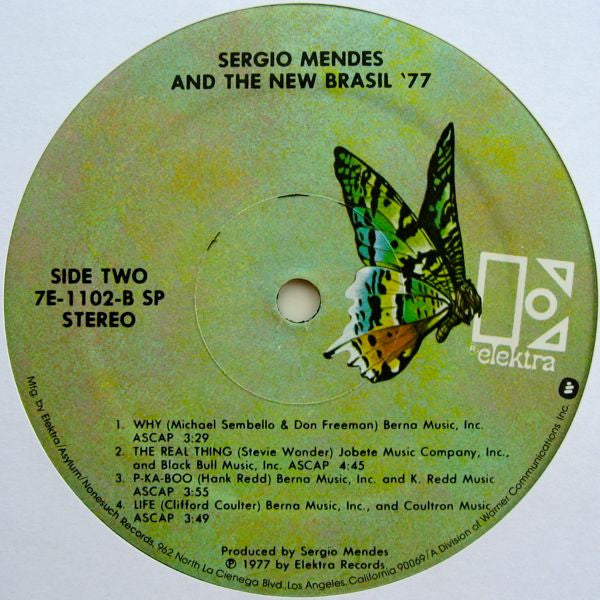 Sérgio Mendes & The New Brasil '77 : Sergio Mendes And The New Brasil '77 (LP, Album, SP)