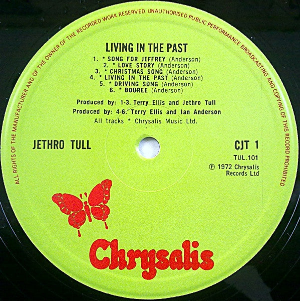 Jethro Tull : Living In The Past (2xLP, Comp, RE)