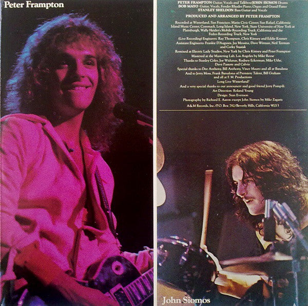 Peter Frampton : Frampton Comes Alive! (2xLP, Album, Club, RE)
