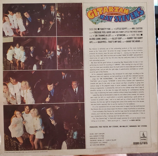 Ray Stevens : Gitarzan (LP)