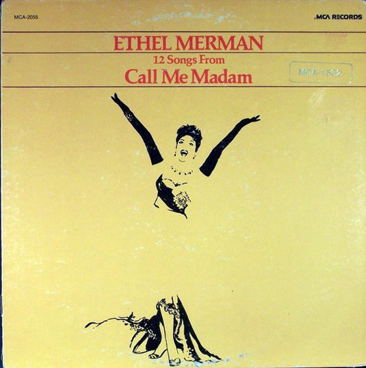 Ethel Merman : 12 Songs From Call Me Madam (LP)