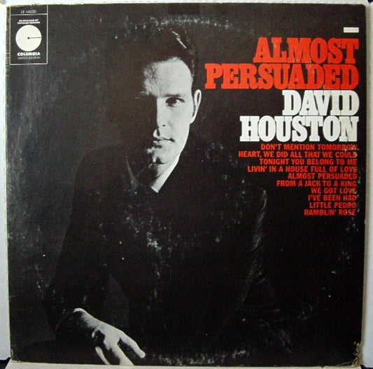 David Houston : Almost Persuaded (LP, Album, Ltd)