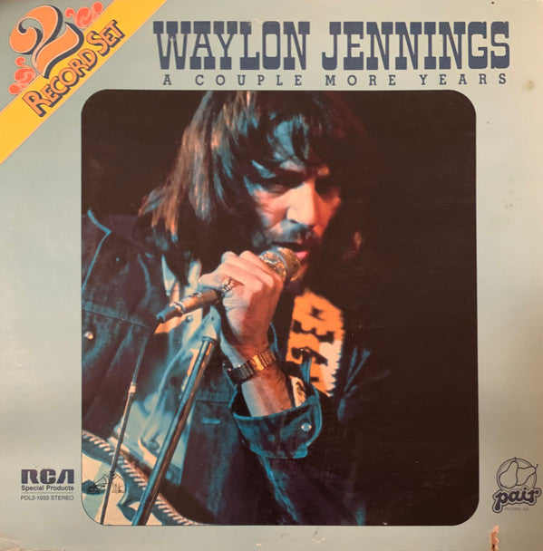 Waylon Jennings : A Couple More Years (2xLP, Comp)