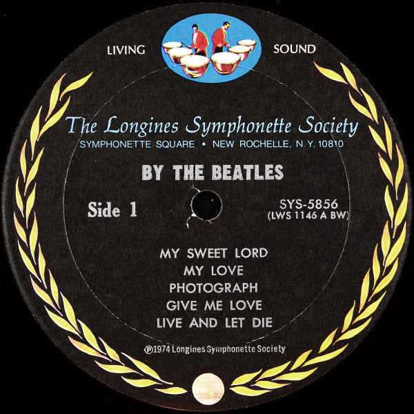 The Longines Symphonette : By The Beatles (LP, Album, Quad)