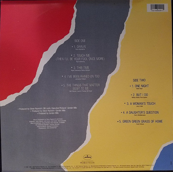 Tom Jones : Things That Matter Most To Me (LP, Comp, Club, BMG)