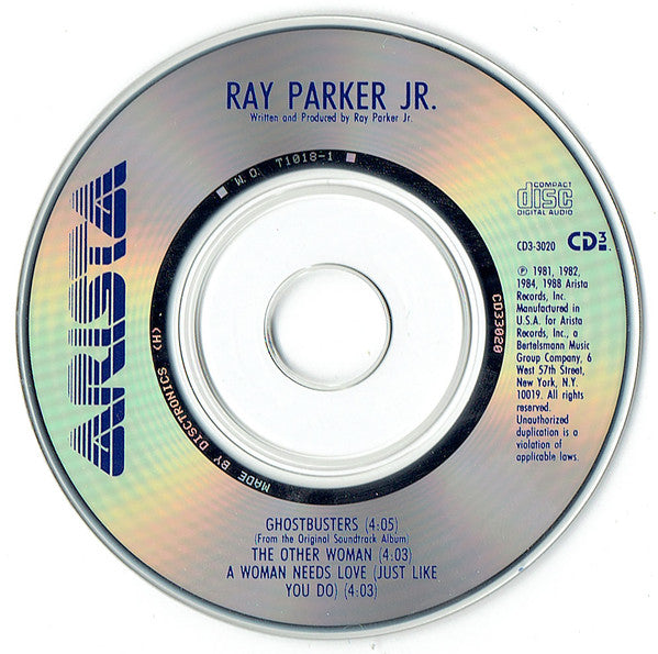 Ray Parker Jr. : Ghostbusters (CD, Mini, Single, Comp)