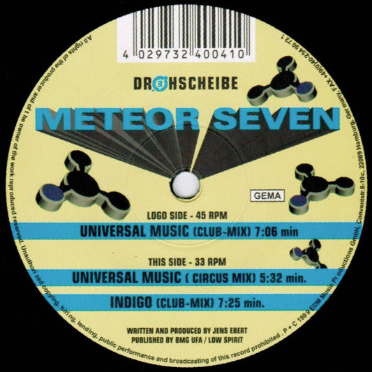 Meteor Seven : Universal Music (12")