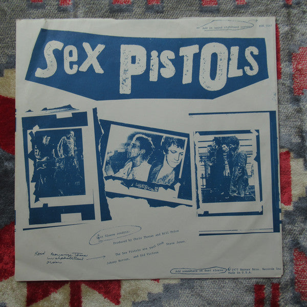 Sex Pistols : Never Mind The Bollocks Here's The Sex Pistols (LP, Album, Club, SXT)