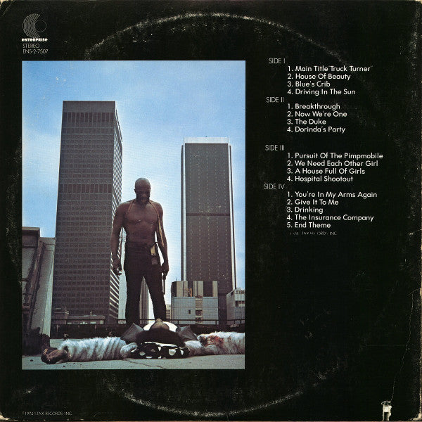 Isaac Hayes : Truck Turner (Original Soundtrack) (2xLP, Album, Gat)