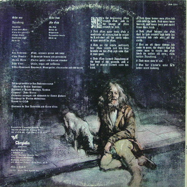 Jethro Tull : Aqualung (LP, Album, Ter)