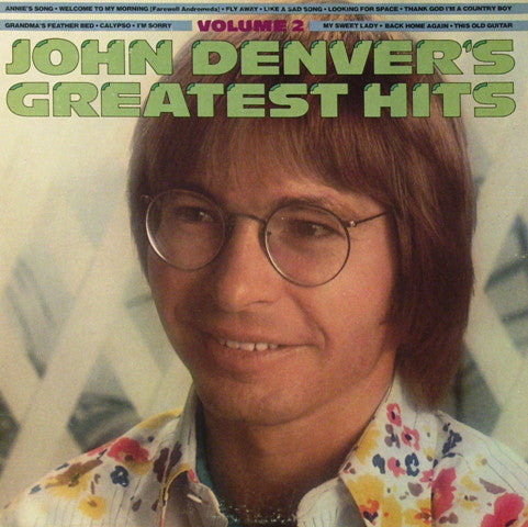 John Denver : John Denver's Greatest Hits, Volume 2 (LP, Comp)