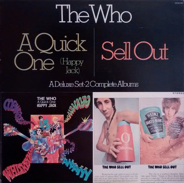 The Who : A Quick One (Happy Jack) / The Who Sell Out (2xLP, Comp, RE, Pin)