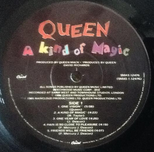 Queen : A Kind Of Magic (LP, Album, Gat)
