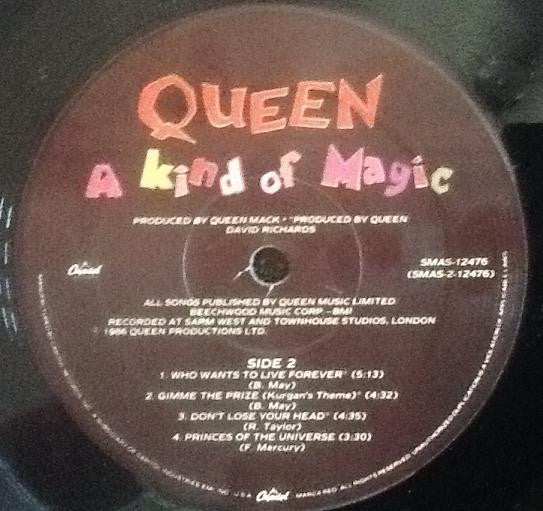 Queen : A Kind Of Magic (LP, Album, Gat)