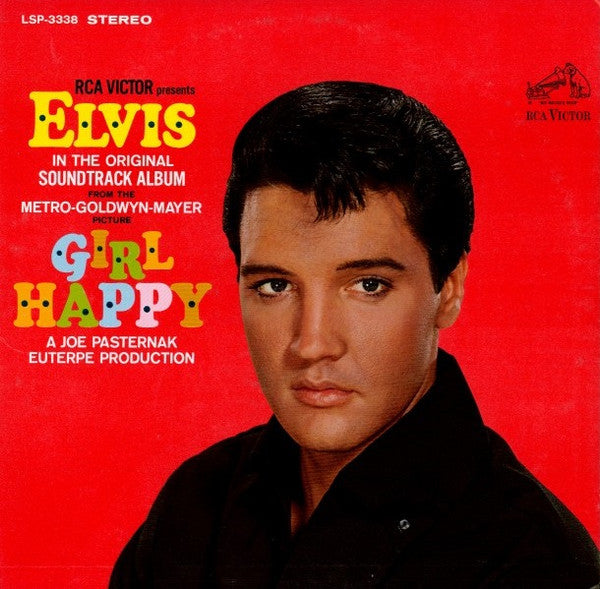 Elvis Presley : Girl Happy (LP, Album, RE)