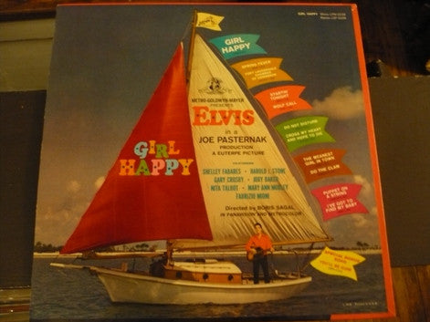Elvis Presley : Girl Happy (LP, Album, RE)