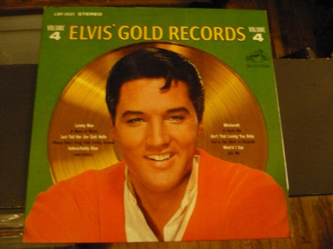 Elvis Presley : Elvis' Gold Records - Volume 4 (LP, Comp, RE)