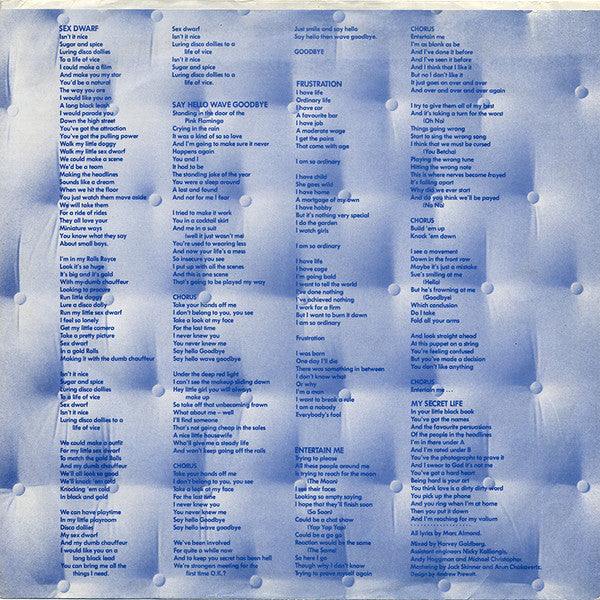 Soft Cell : Non-Stop Erotic Cabaret (LP, Album, Jac)