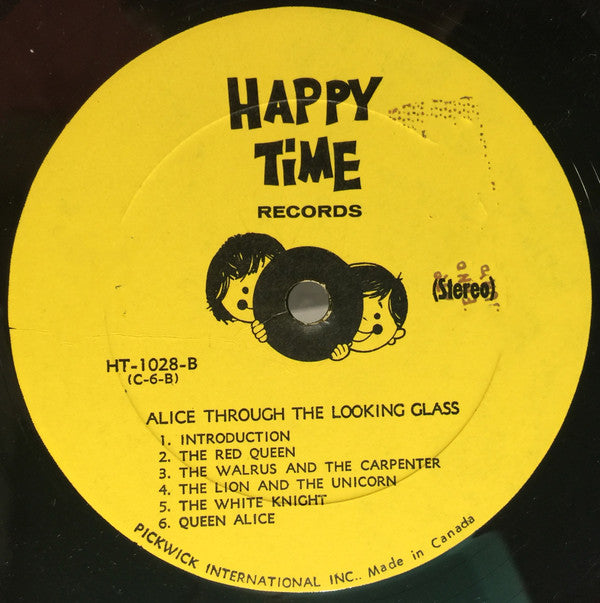 Choo Choo Players : Alice In Wonderland & Alice Through The Looking Glass (LP, Album, Mono)