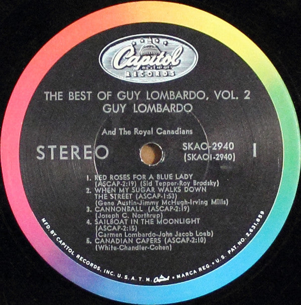 Guy Lombardo And His Royal Canadians : The Best Of Guy Lombardo, Vol. 2 (LP, Comp)