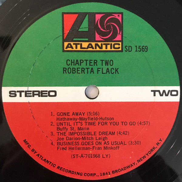 Roberta Flack : Chapter Two (LP, Album, She)